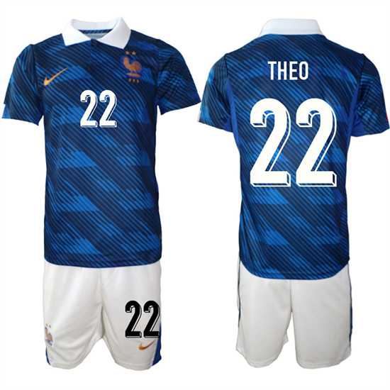 Men's France #22 THEO National Team FIFA x World Cup 2026 Home On Field Jersey,We sell and wholesale Men's France #22 THEO National Team FIFA x World Cup 2026 Home On Field Jersey on line form chian!