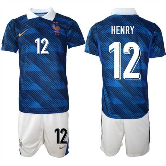 Men's France #12 HENRY National Team FIFA x World Cup 2026 Home On Field Jersey,We sell and wholesale Men's France #12 HENRY National Team FIFA x World Cup 2026 Home On Field Jersey on line form chian!