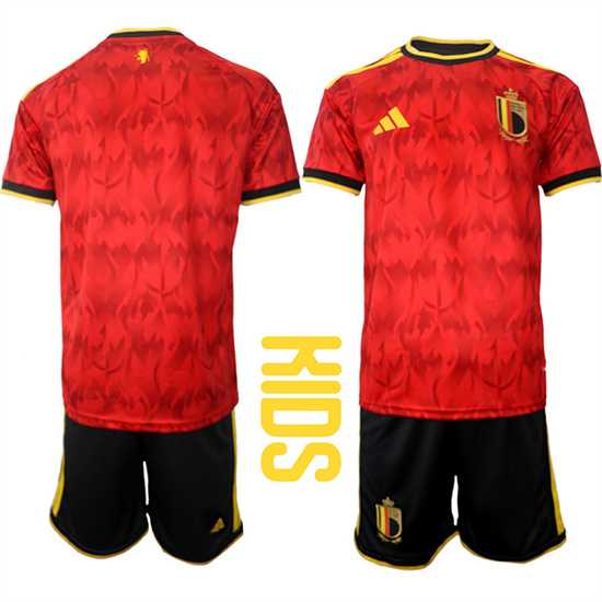 Youth Belgium Blank National Team FIFA x World Cup 2026 Home Red On Field Kids Jersey,We sell and wholesale Youth Belgium Blank National Team FIFA x World Cup 2026 Home Red On Field Kids Jersey on line form chian!