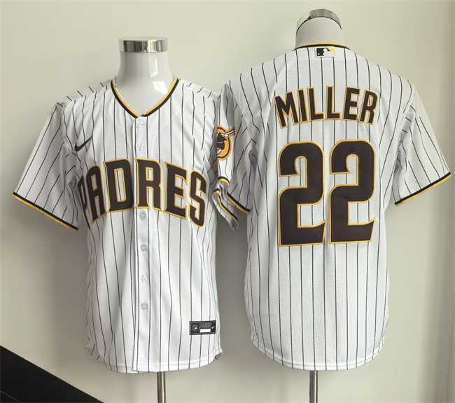 Men's San Diego Padres #22 Mason Miller White Cool Base Stitched Jersey,We sell and wholesale Men's San Diego Padres #22 Mason Miller White Cool Base Stitched Jersey on line form chian!