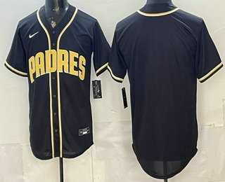 Men's San Diego Padres Blank 2026 Black Fashion Cool Base Baseball Jersey,We sell and wholesale Men's San Diego Padres Blank 2026 Black Fashion Cool Base Baseball Jersey on line form chian!