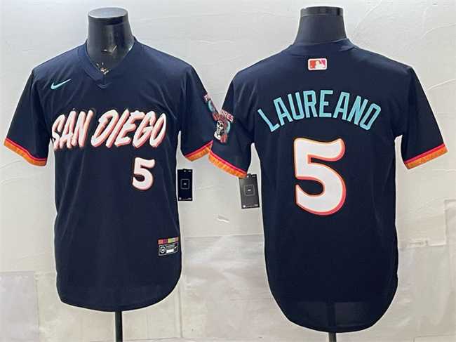Men's San Diego Padres #5 Ramon Laureano Obsidian 2026 City Connect Stadium Stitched Jersey,We sell and wholesale Men's San Diego Padres #5 Ramon Laureano Obsidian 2026 City Connect Stadium Stitched Jersey on line form chian!