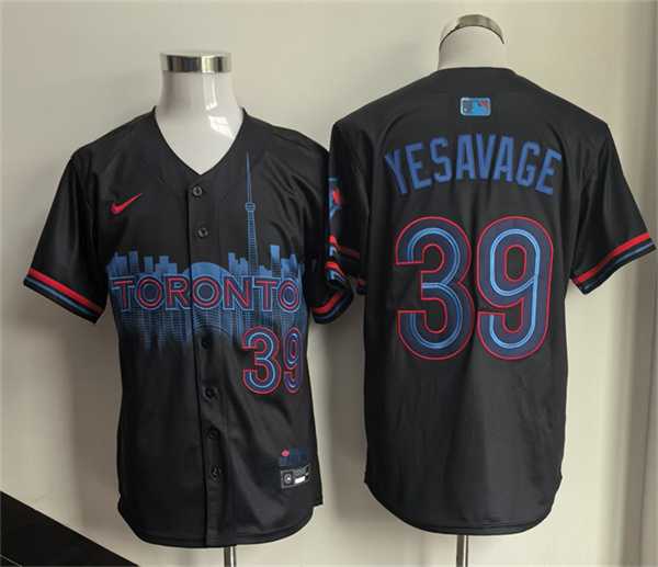 Men's Toronto Blue Jays #39 Trey Yesavage Navy 2024 City Connect Limited Stitched Jersey,We sell and wholesale Men's Toronto Blue Jays #39 Trey Yesavage Navy 2024 City Connect Limited Stitched Jersey on line form chian!