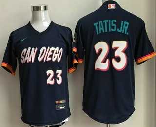Youth San Diego Padres #23 Fernando Tatis Jr Navy 2026 City Connect Stadium Jersey,We sell and wholesale Youth San Diego Padres #23 Fernando Tatis Jr Navy 2026 City Connect Stadium Jersey on line form chian!