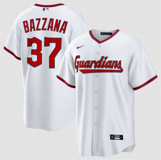 Men's Cleveland Guardians #37 Travis Bazzana White Home Limited Stitched Jersey Dzhi,We sell and wholesale Men's Cleveland Guardians #37 Travis Bazzana White Home Limited Stitched Jersey Dzhi on line form chian!