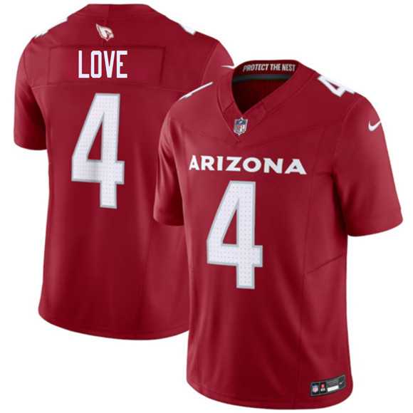 Men's Arizona Cardinals #4 Jeremiyah Love Red 2026 Draft F.U.S.E. Vapor Untouchable Limited Stitched Jersey,We sell and wholesale Men's Arizona Cardinals #4 Jeremiyah Love Red 2026 Draft F.U.S.E. Vapor Untouchable Limited Stitched Jersey on line form chian!