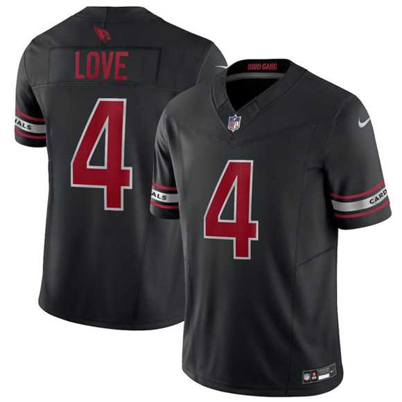 Men's Arizona Cardinals #4 Jeremiyah Love Black 2026 Draft F.U.S.E. Vapor Untouchable Limited Stitched Jersey,We sell and wholesale Men's Arizona Cardinals #4 Jeremiyah Love Black 2026 Draft F.U.S.E. Vapor Untouchable Limited Stitched Jersey on line form chian!