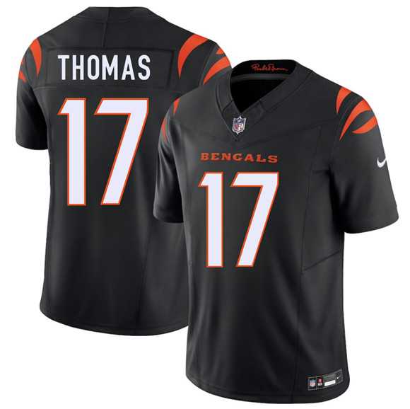 Men's Cincinnati Bengals #17 Noah Thomas Black 2026 Draft F.U.S.E. Vapor Untouchable Limited Stitched Jersey,We sell and wholesale Men's Cincinnati Bengals #17 Noah Thomas Black 2026 Draft F.U.S.E. Vapor Untouchable Limited Stitched Jersey on line form chian!