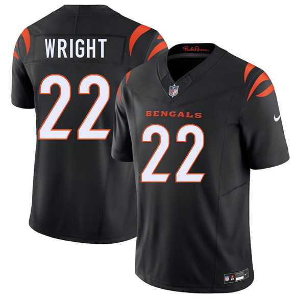 Men's Cincinnati Bengals #22 Ceyair Wright Black 2026 Draft F.U.S.E. Vapor Untouchable Limited Stitched Jersey,We sell and wholesale Men's Cincinnati Bengals #22 Ceyair Wright Black 2026 Draft F.U.S.E. Vapor Untouchable Limited Stitched Jersey on line form chian!