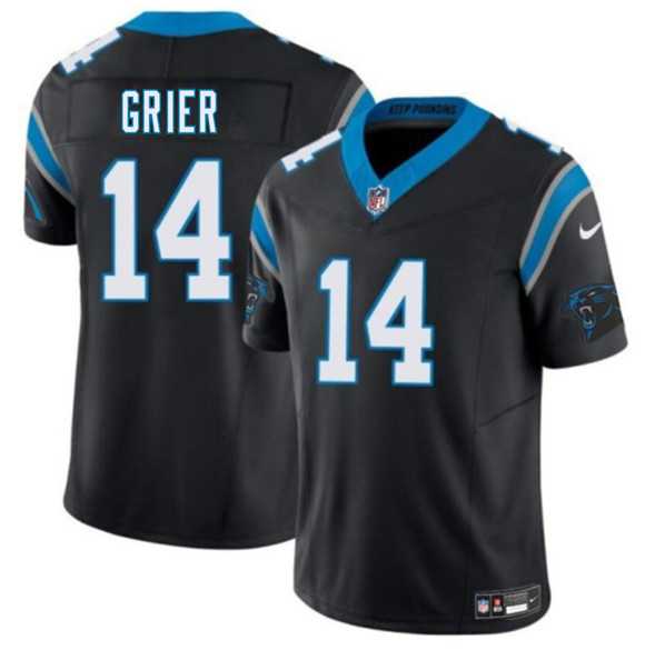 Men's Carolina Panthers #14 Will Grier Black 2026 F.U.S.E. Vapor Limited Stitched Jersey,We sell and wholesale Men's Carolina Panthers #14 Will Grier Black 2026 F.U.S.E. Vapor Limited Stitched Jersey on line form chian!