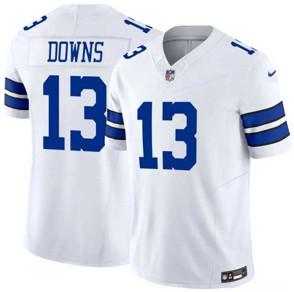 Men's Dallas Cowboys #13 Caleb Downs White 2026 Draft F.U.S.E Vapor Untouchable Limited Stitched Jersey,We sell and wholesale Men's Dallas Cowboys #13 Caleb Downs White 2026 Draft F.U.S.E Vapor Untouchable Limited Stitched Jersey on line form chian!