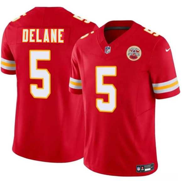 Men's Kansas City Chiefs #5 Mansoor Delane Red 2026 Draft F.U.S.E. Vapor Untouchable Limited Stitched Jersey,We sell and wholesale Men's Kansas City Chiefs #5 Mansoor Delane Red 2026 Draft F.U.S.E. Vapor Untouchable Limited Stitched Jersey on line form chian!