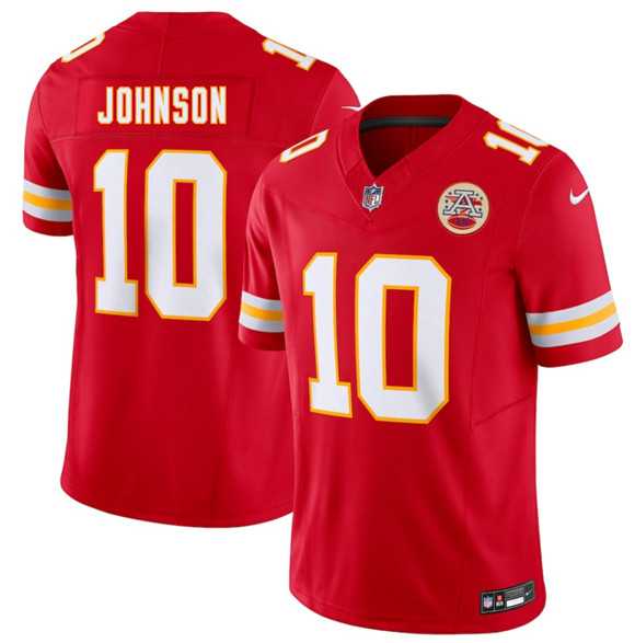 Men's Kansas City Chiefs #10 Emmett Johnson Red 2026 Draft F.U.S.E. Vapor Untouchable Limited Stitched Jersey,We sell and wholesale Men's Kansas City Chiefs #10 Emmett Johnson Red 2026 Draft F.U.S.E. Vapor Untouchable Limited Stitched Jersey on line form chian!