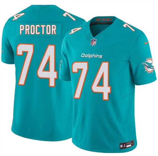 Men's Miami Dolphins #74 Kayden Proctor Aqua 2026 Draft F.U.S.E. Vapor Limited Stitched Jersey,We sell and wholesale Men's Miami Dolphins #74 Kayden Proctor Aqua 2026 Draft F.U.S.E. Vapor Limited Stitched Jersey on line form chian!
