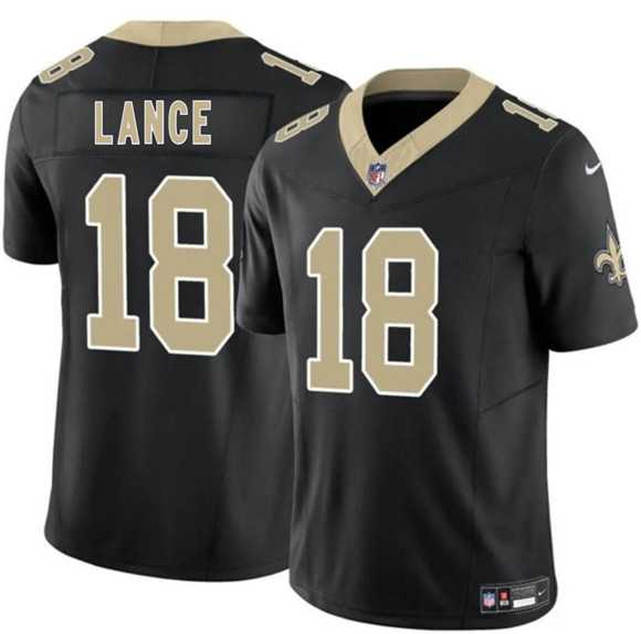Men's New Orleans Saints #18 Bryce Lance Black 2026 F.U.S.E Vapor Limited Stitched Jersey,We sell and wholesale Men's New Orleans Saints #18 Bryce Lance Black 2026 F.U.S.E Vapor Limited Stitched Jersey on line form chian!