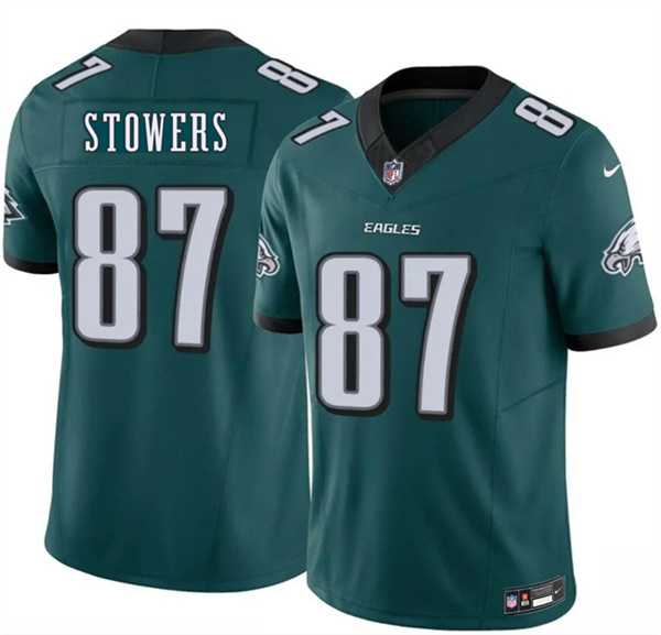 Men's Philadelphia Eagles #87 Eli Stowers Green 2026 Draft F.U.S.E. Vapor Untouchable Limited Stitched Jersey,We sell and wholesale Men's Philadelphia Eagles #87 Eli Stowers Green 2026 Draft F.U.S.E. Vapor Untouchable Limited Stitched Jersey on line form chian!