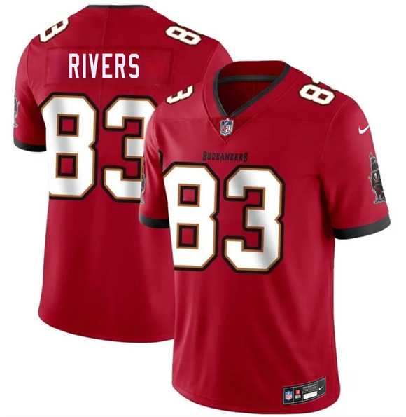Men's Tampa Bay Buccaneers #83 Eric Rivers Red 2026 Draft Vapor Limited Stitched Jersey,We sell and wholesale Men's Tampa Bay Buccaneers #83 Eric Rivers Red 2026 Draft Vapor Limited Stitched Jersey on line form chian!
