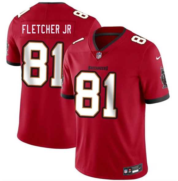 Men's Tampa Bay Buccaneers #81 Kenny Fletcher Jr Red 2026 Draft Vapor Limited Stitched Jersey,We sell and wholesale Men's Tampa Bay Buccaneers #81 Kenny Fletcher Jr Red 2026 Draft Vapor Limited Stitched Jersey on line form chian!