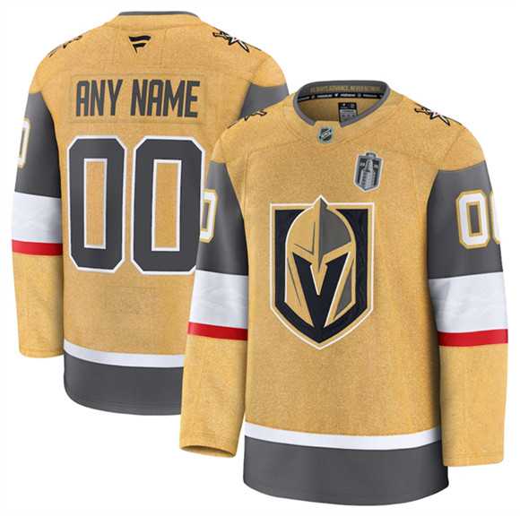 Men's Vegas Golden Knights Active Player Custom Gold 2026 Stanley Cup Final Patch Home Stitched Hockey Jersey,We sell and wholesale Men's Vegas Golden Knights Active Player Custom Gold 2026 Stanley Cup Final Patch Home Stitched Hockey Jersey on line form chian!