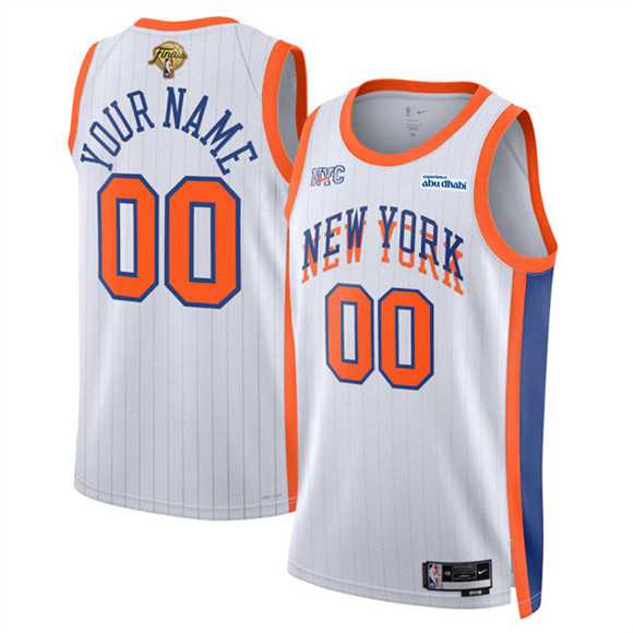 Men's New Yok Knicks Active Player Custom White 2026 Finals Patch City Edition Stitched Basketball Jersey,We sell and wholesale Men's New Yok Knicks Active Player Custom White 2026 Finals Patch City Edition Stitched Basketball Jersey on line form chian!