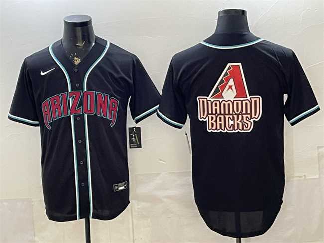 Men's Arizona Diamondbacks Team Big Logo 2026 Fashion Replica Black Out Stitched Jersey Dzhi,We sell and wholesale Men's Arizona Diamondbacks Team Big Logo 2026 Fashion Replica Black Out Stitched Jersey Dzhi on line form chian!
