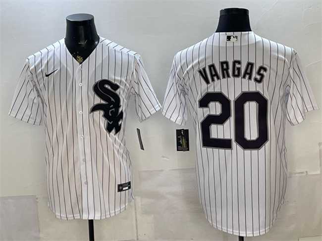 Men's Chicago White Sox #20 Miguel Vargas White Home Stitched Jersey,We sell and wholesale Men's Chicago White Sox #20 Miguel Vargas White Home Stitched Jersey on line form chian!