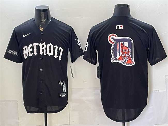 Men's Detroit Tigers Team Big Logo 2026 Black 'Motor Gothic Edition' Vapor Premier Limited Stitched Jersey Dzhi,We sell and wholesale Men's Detroit Tigers Team Big Logo 2026 Black 'Motor Gothic Edition' Vapor Premier Limited Stitched Jersey Dzhi on line form chian!