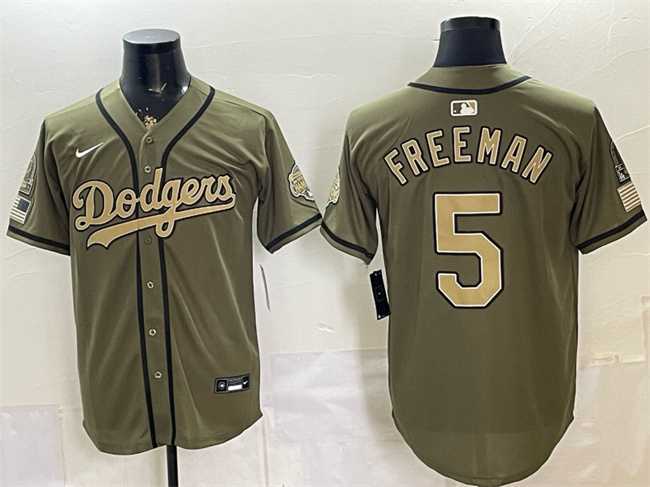 Mens Los Angeles Dodgers #5 Freddie Freeman Olive 2026 Armed Forces Day Stitched Jersey Dzhi,We sell and wholesale Mens Los Angeles Dodgers #5 Freddie Freeman Olive 2026 Armed Forces Day Stitched Jersey Dzhi on line form chian!