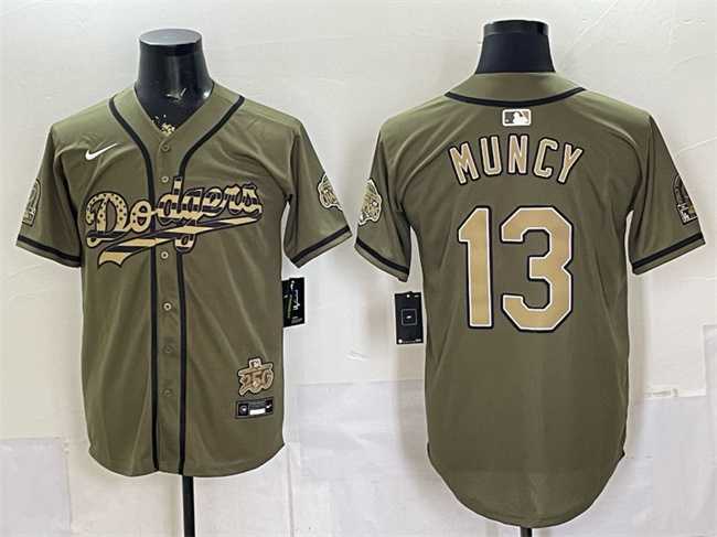 Men's Los Angeles Dodgers #13 Max Muncy Olive 2026 Armed Forces Day Stitched Jersey Dzhi,We sell and wholesale Men's Los Angeles Dodgers #13 Max Muncy Olive 2026 Armed Forces Day Stitched Jersey Dzhi on line form chian!