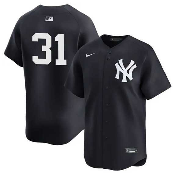 Men's New York Yankees #31 Cam Schlittler Navy 2026 Alternate Limited Stitched Jersey Dzhi,We sell and wholesale Men's New York Yankees #31 Cam Schlittler Navy 2026 Alternate Limited Stitched Jersey Dzhi on line form chian!
