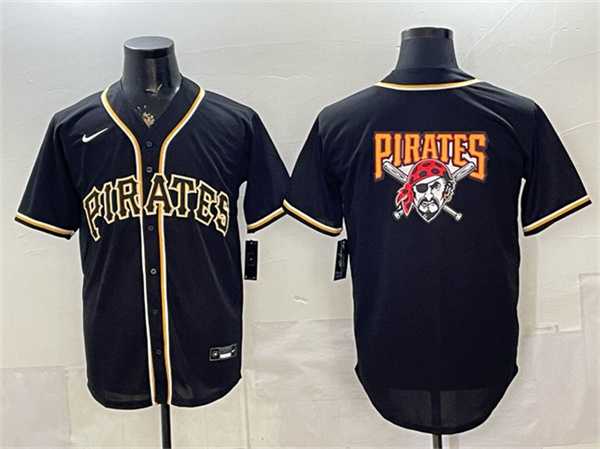 Men's Pittsburgh Pirates Team Big Logo 2026 Fashion Black Out Stitched Jersey Dzhi,We sell and wholesale Men's Pittsburgh Pirates Team Big Logo 2026 Fashion Black Out Stitched Jersey Dzhi on line form chian!