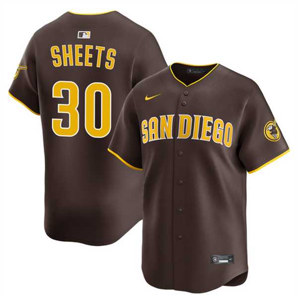 Men's San Diego Padres #30 Gavin Sheets Brown 2026 Road Limited Stitched Jersey Dzhi,We sell and wholesale Men's San Diego Padres #30 Gavin Sheets Brown 2026 Road Limited Stitched Jersey Dzhi on line form chian!
