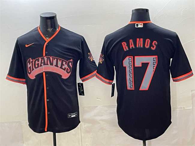 Men's San Francisco Giants #17 Heliot Ramos Black 2026 Alternate Stadium Stitched Jersey Dzhi,We sell and wholesale Men's San Francisco Giants #17 Heliot Ramos Black 2026 Alternate Stadium Stitched Jersey Dzhi on line form chian!