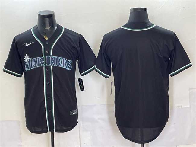 Men's Seattle Mariners Blank 2026 Fashion Replica Black Out Stitched Jersey,We sell and wholesale Men's Seattle Mariners Blank 2026 Fashion Replica Black Out Stitched Jersey on line form chian!