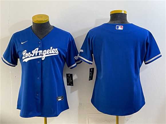 Women's Los Angeles Dodgers Blank Royal Alternate Stadium Stitched Jersey,We sell and wholesale Women's Los Angeles Dodgers Blank Royal Alternate Stadium Stitched Jersey on line form chian!