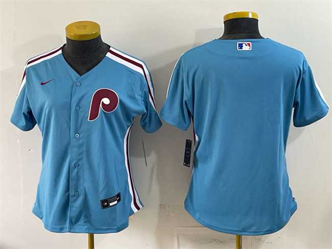 Women's Philadelphia Phillies Blank Blue Stitched Jersey,We sell and wholesale Women's Philadelphia Phillies Blank Blue Stitched Jersey on line form chian!