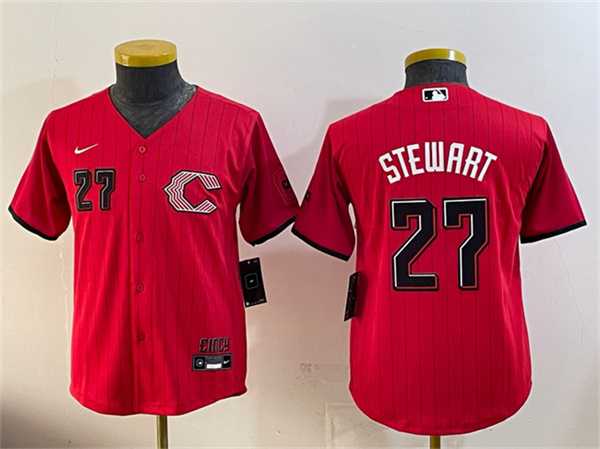 Youth Cincinnati Reds #27 Sal Stewart Red 2026 City Connect Stadium Stitched Jersey,We sell and wholesale Youth Cincinnati Reds #27 Sal Stewart Red 2026 City Connect Stadium Stitched Jersey on line form chian!