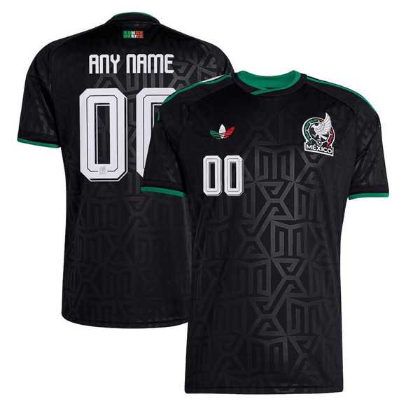 Men's Mexico Custom Black 2026 Soccer Jersey Suit,We sell and wholesale Men's Mexico Custom Black 2026 Soccer Jersey Suit on line form chian!