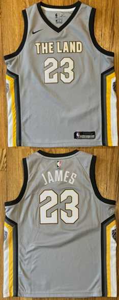 Men's Cleveland Cavaliers #23 LeBron James Gray City Edition Stitched Jersey,We sell and wholesale Men's Cleveland Cavaliers #23 LeBron James Gray City Edition Stitched Jersey on line form chian!