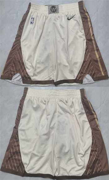 Men's Golden State Warriors Tan Shorts(Run Small),We sell and wholesale Men's Golden State Warriors Tan Shorts(Run Small) on line form chian!