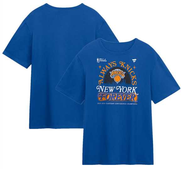 Men's New York Knicks Blue 2026 Eastern Conference Champions Hometown T-Shirt,We sell and wholesale Men's New York Knicks Blue 2026 Eastern Conference Champions Hometown T-Shirt on line form chian!