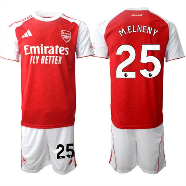 Men's Arsenal F.C #25 Mohamed Elneny 2026 Red Home Soccer Jersey Suit,We sell and wholesale Men's Arsenal F.C #25 Mohamed Elneny 2026 Red Home Soccer Jersey Suit on line form chian!