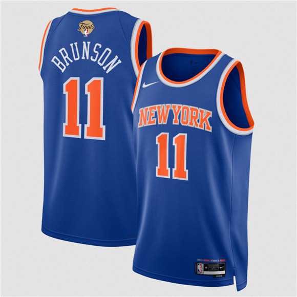 Men's New Yok Knicks #11 Jalen Brunson Blue 2026 Finals Patch Icon Edition Stitched Jersey Dzhi,We sell and wholesale Men's New Yok Knicks #11 Jalen Brunson Blue 2026 Finals Patch Icon Edition Stitched Jersey Dzhi on line form chian!