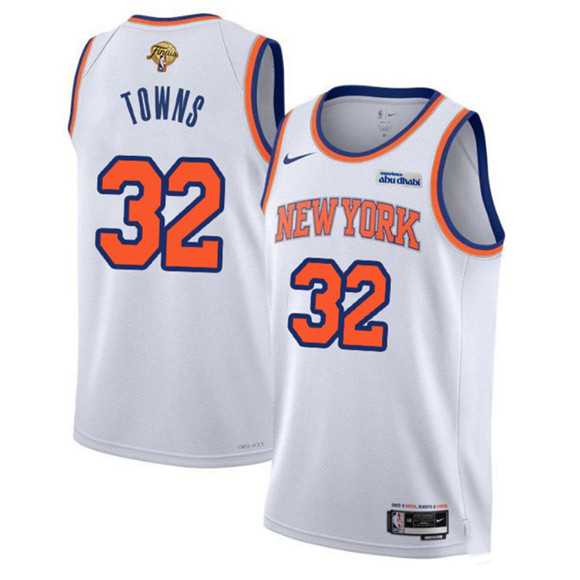 Men's New Yok Knicks #32 Karl-Anthony Towns White 2026 Finals Patch Association Edition Stitched Jersey Dzhi,We sell and wholesale Men's New Yok Knicks #32 Karl-Anthony Towns White 2026 Finals Patch Association Edition Stitched Jersey Dzhi on line form chian!