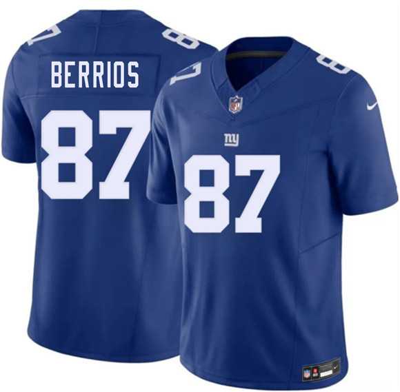 Men's New York Giants #87 Braxton Berrios Blue 2026 F.U.S.E. Vapor Untouchable Limited Stitched Jersey Dzhi,We sell and wholesale Men's New York Giants #87 Braxton Berrios Blue 2026 F.U.S.E. Vapor Untouchable Limited Stitched Jersey Dzhi on line form chian!