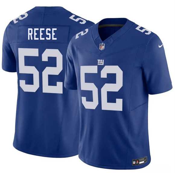Men's New York Giants #52 Arvell Reese Blue 2026 Draft F.U.S.E. Vapor Untouchable Limited Stitched Jersey Dzhi,We sell and wholesale Men's New York Giants #52 Arvell Reese Blue 2026 Draft F.U.S.E. Vapor Untouchable Limited Stitched Jersey Dzhi on line form chian!