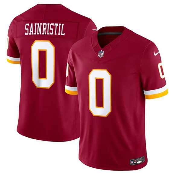 Men's Washington Commanders #0 Mike Sainristil Burgundy 2026 F.U.S.E. Vapor Limited Stitched Jersey Dzhi,We sell and wholesale Men's Washington Commanders #0 Mike Sainristil Burgundy 2026 F.U.S.E. Vapor Limited Stitched Jersey Dzhi on line form chian!