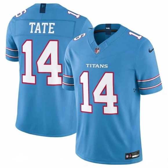 Men's Tennessee Titans #14 Carnell Tate Light Blue 2026 F.U.S.E. Vapor Limited Stitched Jersey Dzhi,We sell and wholesale Men's Tennessee Titans #14 Carnell Tate Light Blue 2026 F.U.S.E. Vapor Limited Stitched Jersey Dzhi on line form chian!