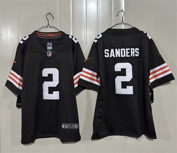 Men's Cleveland Browns #2 Shedeur Sanders Brown 2026 Vapor Limited Stitched Jersey,We sell and wholesale Men's Cleveland Browns #2 Shedeur Sanders Brown 2026 Vapor Limited Stitched Jersey on line form chian!