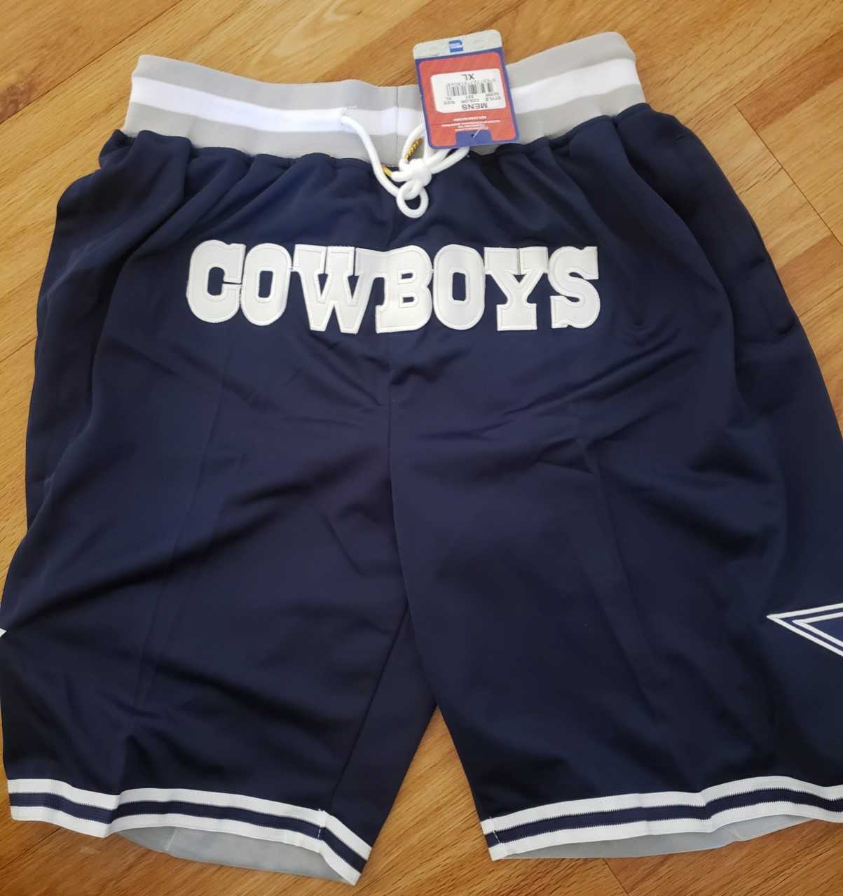 Men's Dallas Cowboys Navy Blue Just Don Shorts (Run Small),We sell and wholesale Men's Dallas Cowboys Navy Blue Just Don Shorts (Run Small) on line form chian!